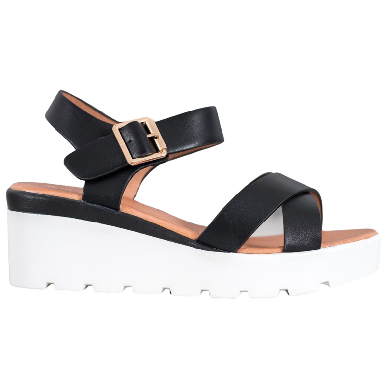 Weide Divatos szandál fekete