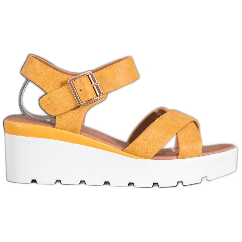 Weide Divatos szandál sárga