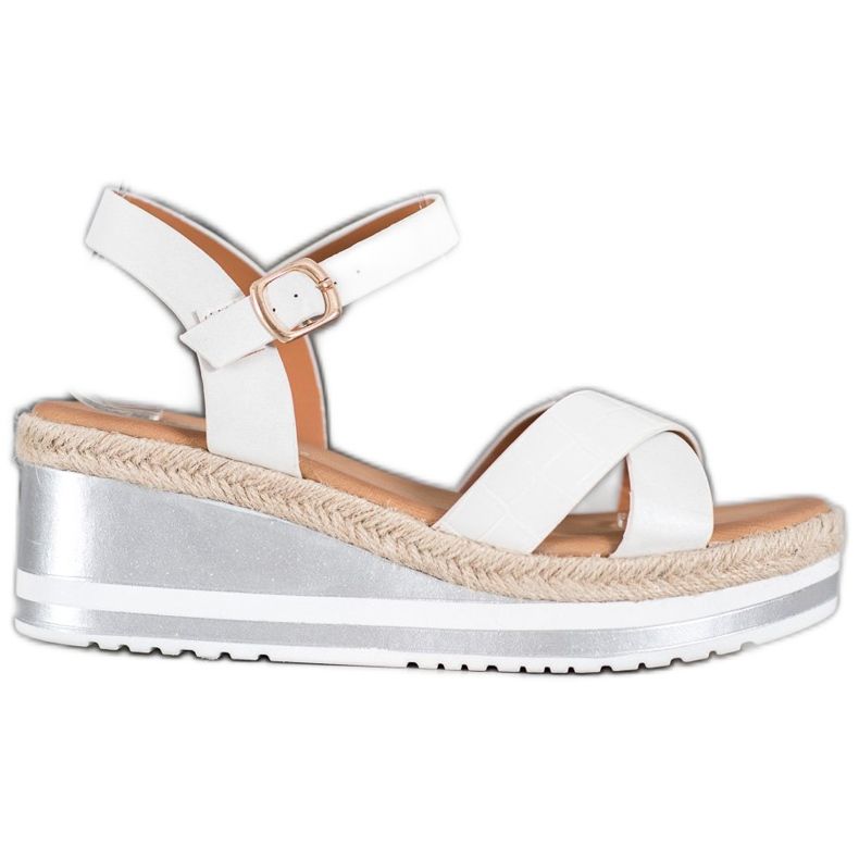 Weide Fehér ékek Eco Bőrrel Weide Fehér ékek Eco Bőrrel