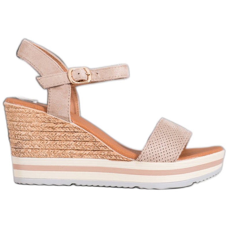 Weide Divatos velúr ékek bézs