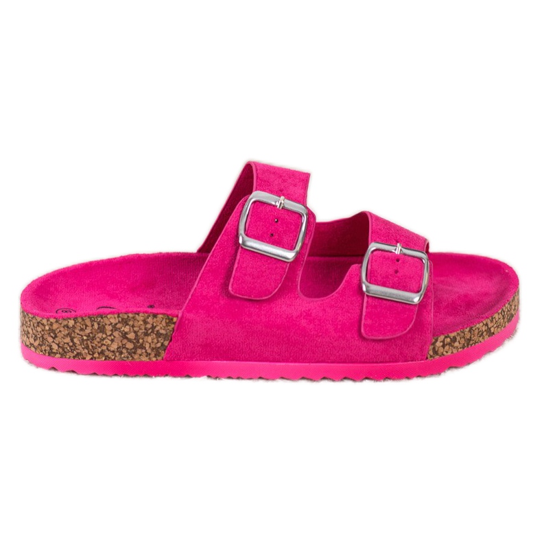 Evento Alkalmi papucs csattal rózsaszín