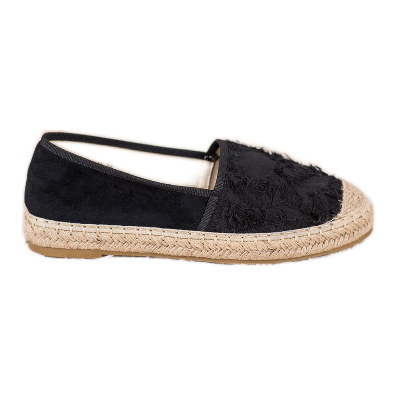 Seastar Velúr Espadrilles fekete