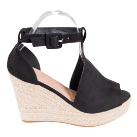 Queen Vivi Felépített velúr ékek fekete