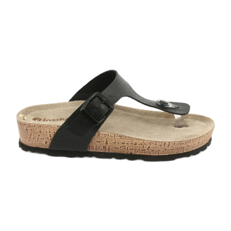 Profilaktikus női Inblu NM020 papucs fekete