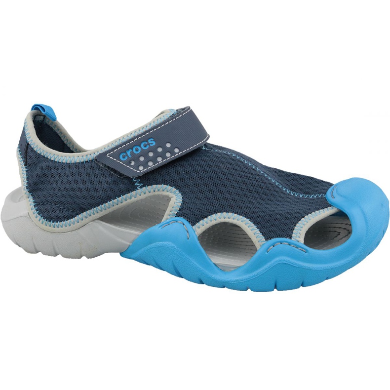 Crocs Swiftwater U 15041-49T szandál sötétkék kék Crocs Swiftwater U 15041-49T szandál sötétkék kék