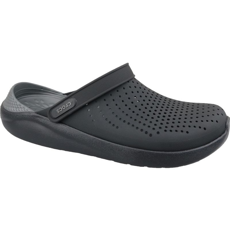 Crocs LiteRide Clog M 204592-0DD fekete szürke Crocs LiteRide Clog M 204592-0DD fekete szürke