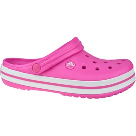 Crocs Crocband 11016-6QR cipő fehér rózsaszín