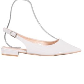 Seastar Lakkbőr szivattyúk szabad sarokkal szürke Seastar Lakkbőr szivattyúk szabad sarokkal szürke