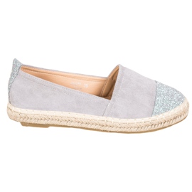 Seastar Espadrilles csillogással szürke