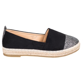 Seastar Espadrilles csillogással fekete