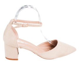 SHELOVET Klasszikus szivattyúk csattal barna