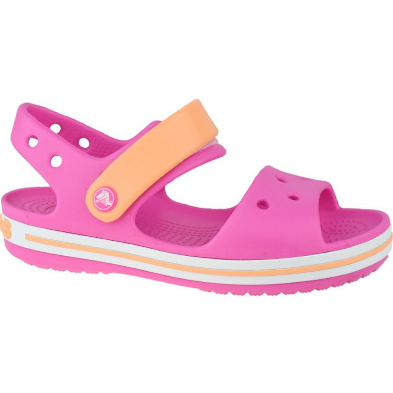 Crocs Crocband Jr 12856-6QZ rózsaszín Crocs Crocband Jr 12856-6QZ rózsaszín