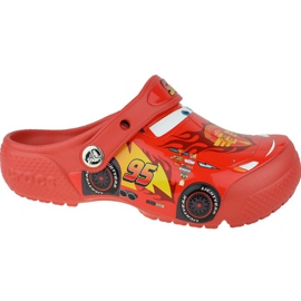 Crocs Fun Lab Cars Clog Jr 204116-8C1 piros Crocs Fun Lab Cars Clog Jr 204116-8C1 piros
