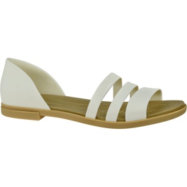 Crocs Tulum Open Flat W 206109-1CQ fehér Crocs Tulum Open Flat W 206109-1CQ fehér