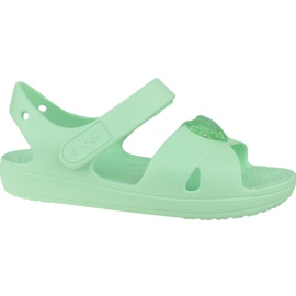 Crocs Classic Cross-Strap szandál K 206245-3TI ['kék'] zöld