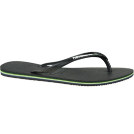 Havaianas Slim Brasil 4140713-0090 papucs fekete