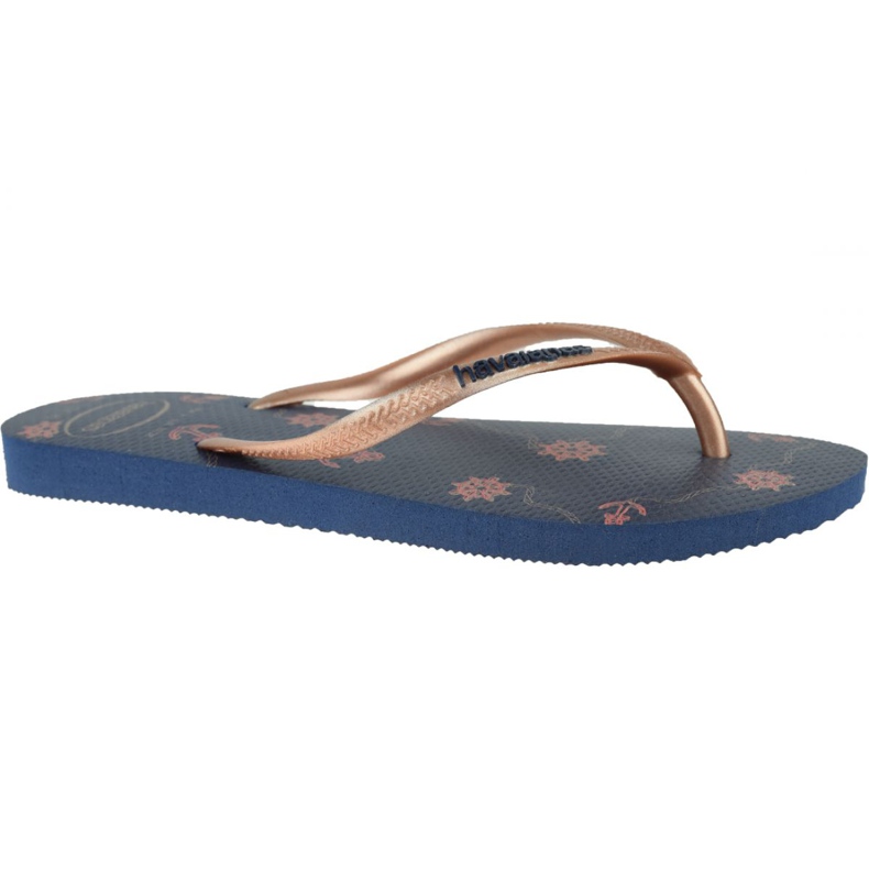 Havaianas Slim Nautial 4137125-1754 papucs ibolya sötétkék