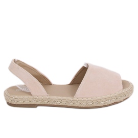 Kültéri espadrilles bézs 99-26A bézs Kültéri espadrilles bézs 99-26A bézs