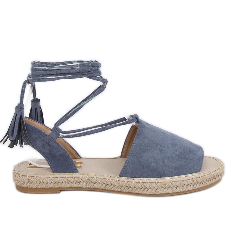 Kék női espadrilles BB25 Blue Ii Quality