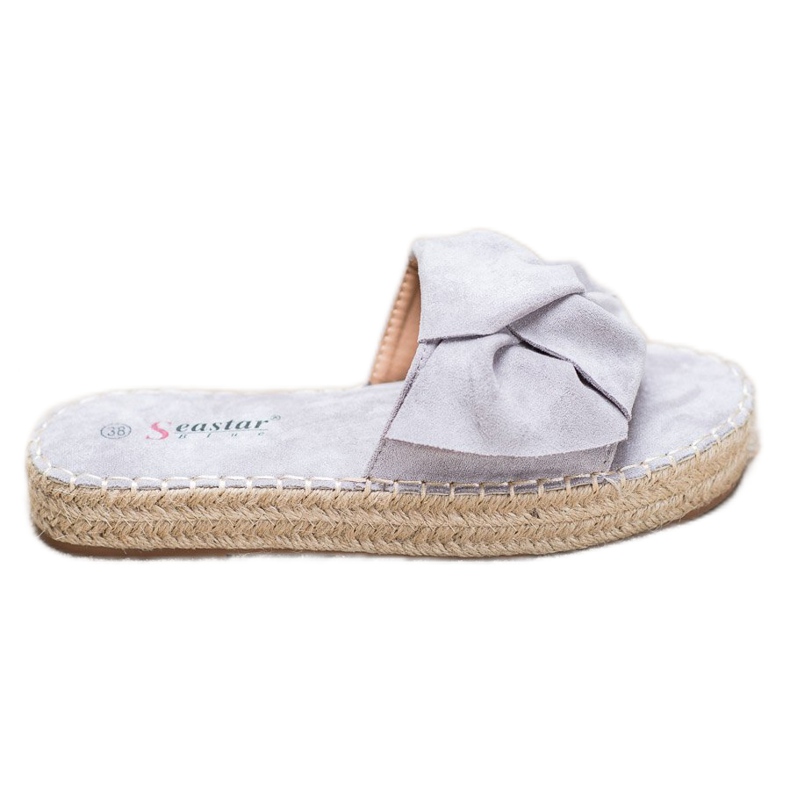 Seastar Velúr Espadrilles szürke