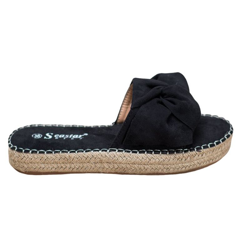 Seastar Velúr Espadrilles fekete