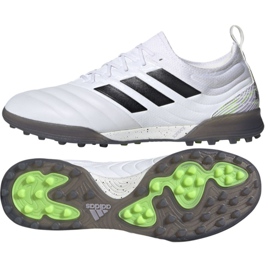 Adidas Copa 20.1 Tf M G28635 futballcipő piros fehér