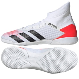 Belső cipő adidas Predator 20.3 In M EG0916 fehér piros