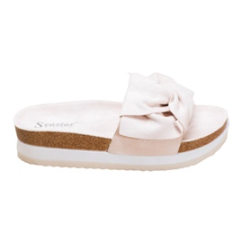 Seastar Alkalmi velúrpapucs barna