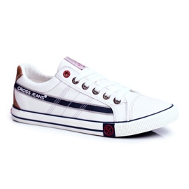 Cross Jeans Férfi Cipők Cross Farmer Fehér FF1R4042C Cross Jeans Férfi Cipők Cross Farmer Fehér FF1R4042C