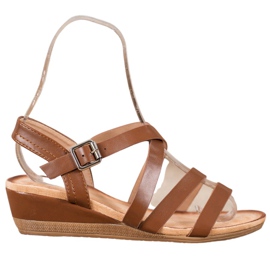 Mannika Alkalmi ék cipő barna