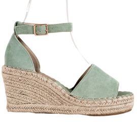Seastar Szandál A Szalma Ék zöld Seastar Szandál A Szalma Ék zöld