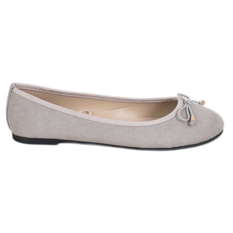 SHELOVET Alkalmi balerinák szürke