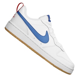 Nike Court Borough Low 2 (GS) Jr BQ5448-109 cipő fehér Nike Court Borough Low 2 (GS) Jr BQ5448-109 cipő fehér