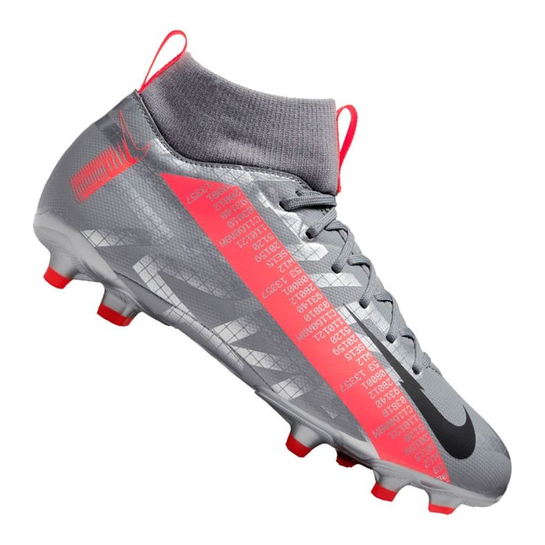Nike Superfly 7 Academy Mg Jr AT8120-906 futballcipő sokszínű ezüst