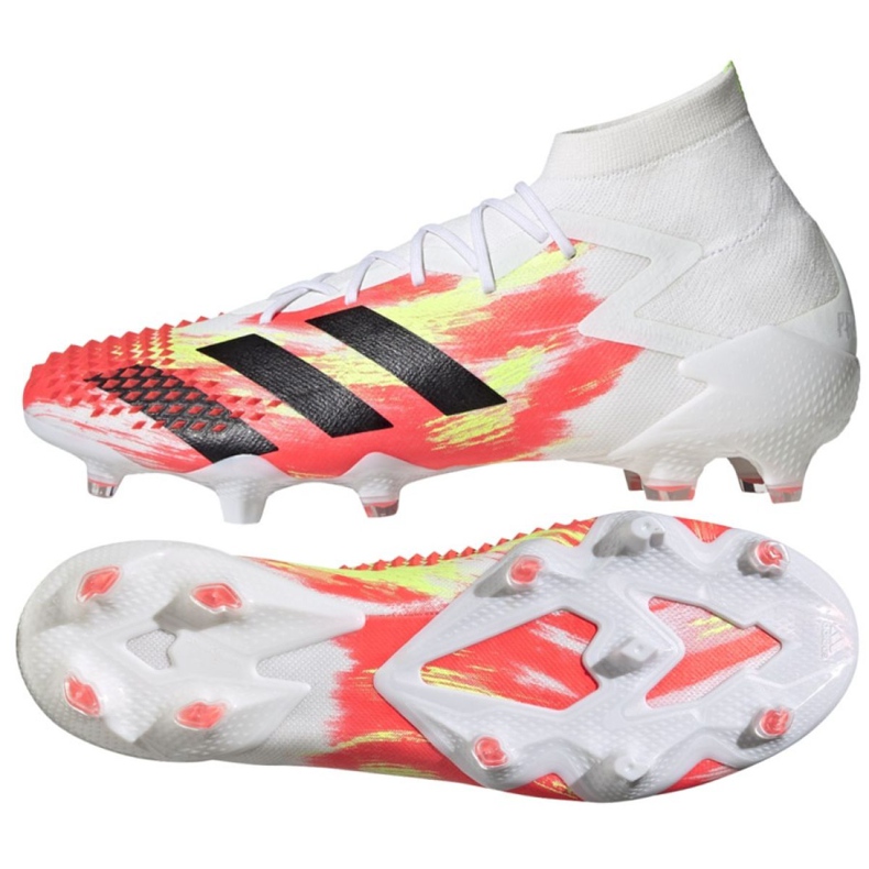 Adidas Predator Dracon 20.1 Fg M EG1599 futballcipő sokszínű fehér