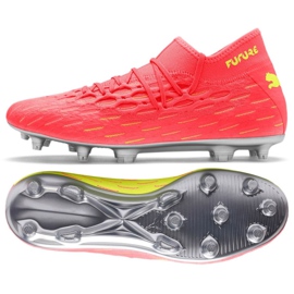 Futballcipő Puma Future 5.2 Netfit Osg FG / AG M 105934 01 piros piros