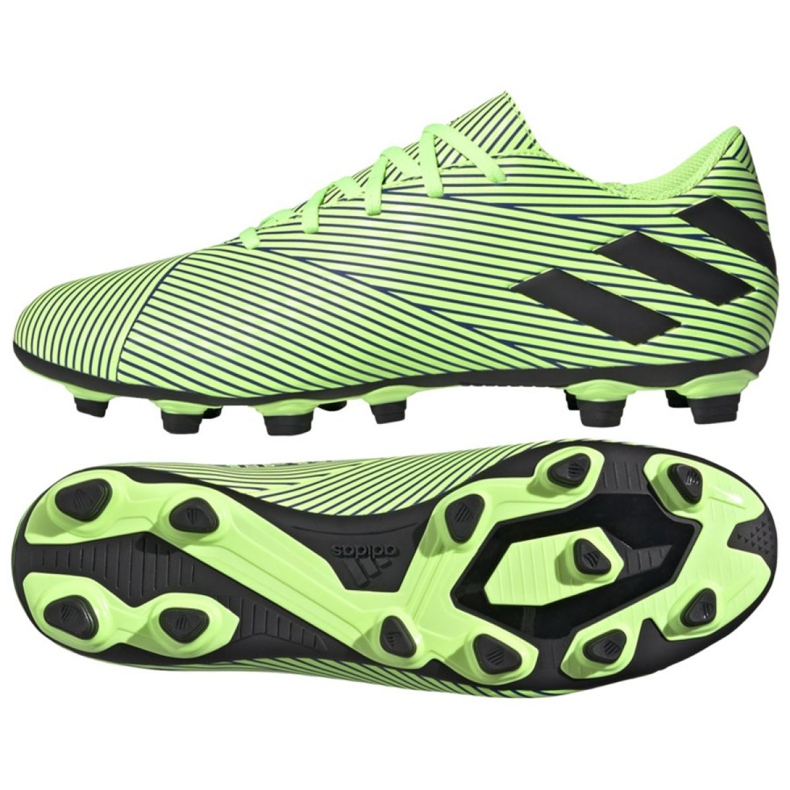 Adidas Nemziz 19.4 FxG M FV3996 futballcipő sokszínű zöld