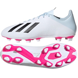 Adidas X 19.4 FxG M EF1699 futballcipő sokszínű fehér Adidas X 19.4 FxG M EF1699 futballcipő sokszínű fehér