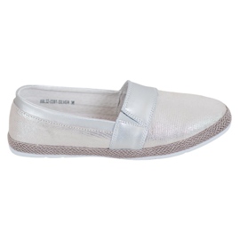 Evento Kényelmes ezüst cipők szürke Evento Kényelmes ezüst cipők szürke