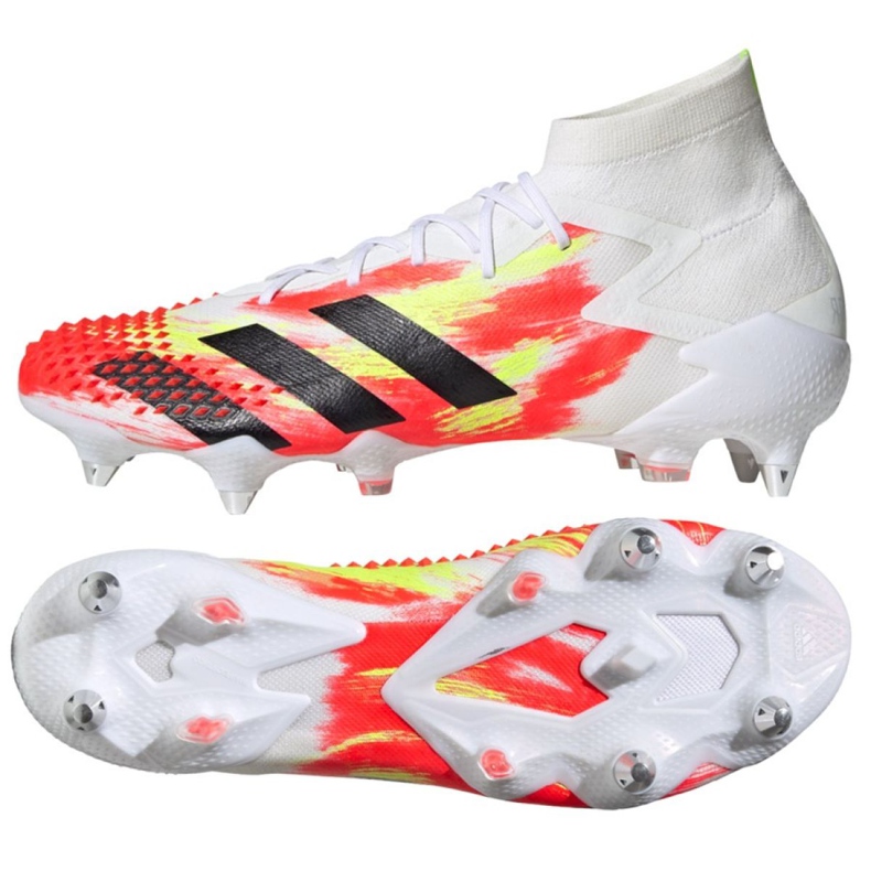 Adidas Predator Mutator 20.1 Sg M EG1601 futballcipő sokszínű fehér