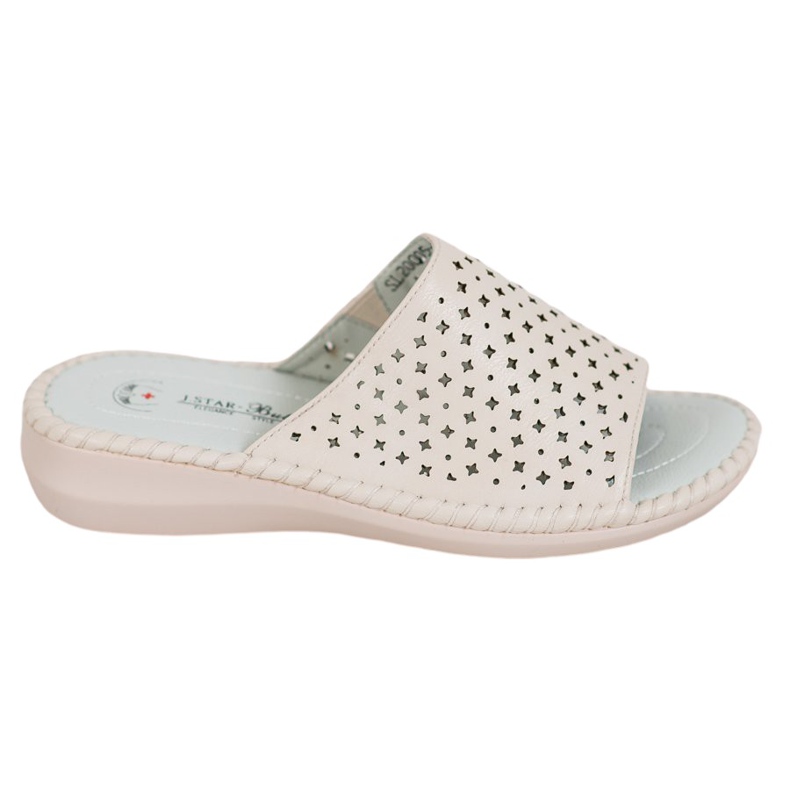 J. Star Könnyű, kényelmes papucs barna