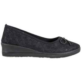 Evento Vinceza csillogó szivattyúk fekete Evento Vinceza csillogó szivattyúk fekete