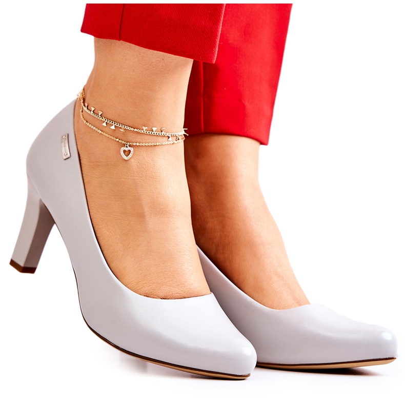 Női szivattyúk Sergio Leone Matte Grey Orsola szürke