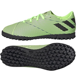 Adidas Nemeziz 19.4 Tf Jr FV3314 futballcipő sokszínű zöld