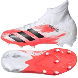 Adidas Predator 20.3 Fg Jr EG0927 futballcipő sokszínű fehér