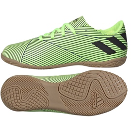 Belső cipő adidas Nemeziz 19.4 In Jr FV4012 sokszínű zöld