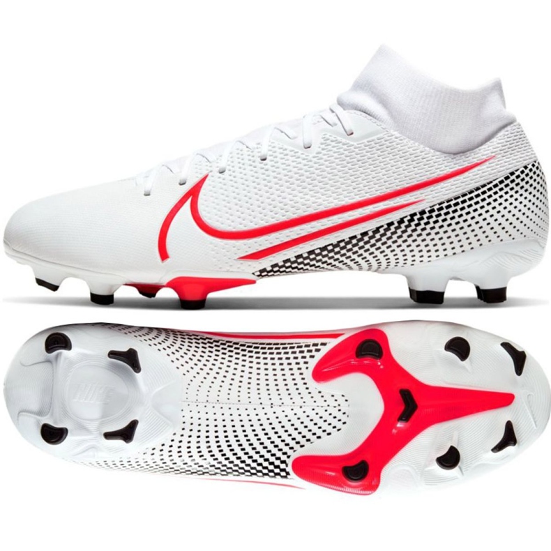Nike Mercurial Superfly 7 Academy FG / MG M AT7946-160 futballcipő sokszínű fehér