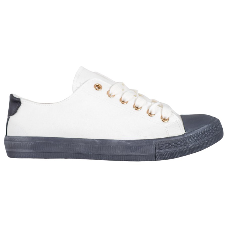 SHELOVET Textil cipők fehér szürke