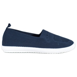 Via Giulia  Navy blue Slipons kék