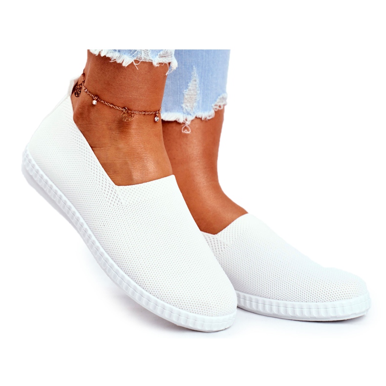 Női tornacipő Slip-on cipők Fehér Grigio